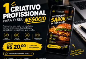 Eu vou criar 1 criativo profissional para seu Instagram