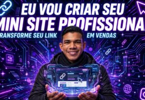 Eu vou criar um mini site e link de bio profissional
