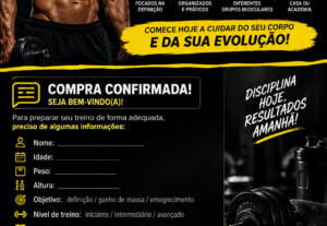 Eu vou Treinamento fisico bem estar foco e disciplina