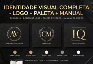 Eu vou criar sua identidade visual completa