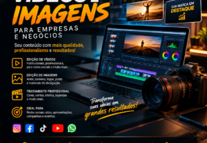 Eu vou Editar vídeos e imagens profissionais para seu negóci...