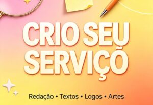 Eu vou Faço Tudo: Redação • Textos • Logos • Artes