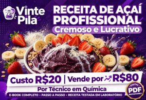 Eu vou receita de açaí para fazer em casa