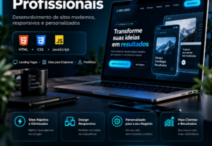 Eu vou criar um site profissional para você