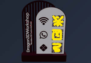 Eu vou criar um modelo de totem qr code personalizado