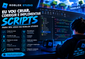 Eu vou criar scripts para seu jogo no Roblox