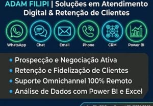 Eu vou fazer o atendimento da sua empresa.