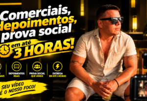 Eu vou FAZER seu vídeo UGC/review em até 24h