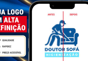 Eu vou aumentar a qualidade e resolução da sua logo