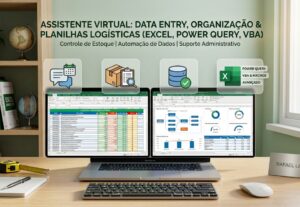 Eu vou automações logísticas no Excel e rotinas de data entr...