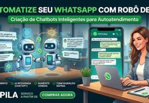 Eu vou criar um robô de IA para autoatendimento no WhatsApp.