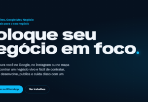 Eu vou criar um site profissional para o seu negócio