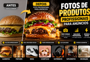 Eu vou criar fotos profissionais para seus produtos