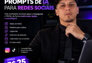 Eu vou criar prompts de IA para seus conteúdos