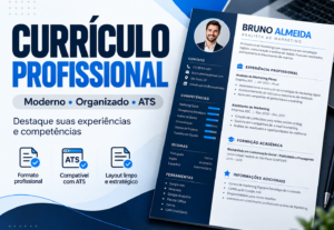 Eu vou criar um currículo profissional e otimizado para ATS