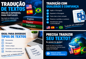 Eu vou Fazer sua Tradução profissional