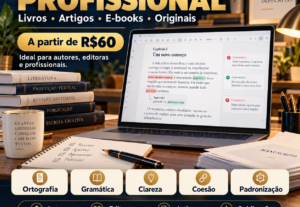 Eu vou revisar seu livro, artigo ou e-book para publicação