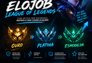Eu vou subir a sua conta do lol até o rank que sempre sonhou