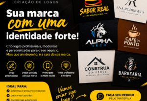 Eu vou CRIAÇÃO DE LOGOS PROFISSIONAIS
