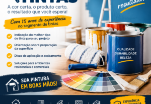 Eu vou Especialista em Tintas e processo de aplicaçao