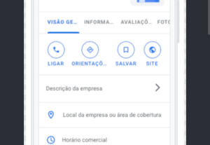 Eu vou botar sua empresa no google