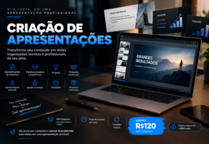 Eu vou Criar uma apresentação de slide para você