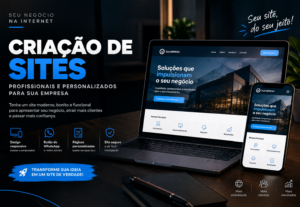 Eu vou criar um site para sua empresa, ou seu negócio