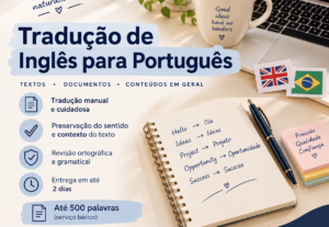 Eu vou traduzir seu texto do inglês para português