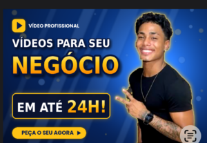 Eu vou criar um vídeo profissional