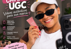 Eu vou editar seus vídeos e criar conteúdos UGC para você