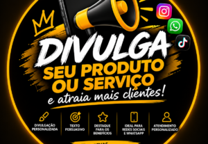 Eu vou Vou Criar uma Divulgação Profissional por 30 reais