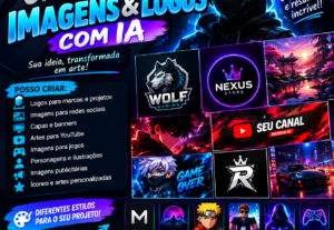 Eu vou Crio logos e imagens com IA