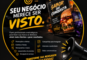 Eu vou criar teu flyer personalizado