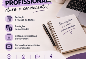 Eu vou fazer Textos, Currículos e Traduções