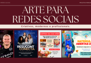 Eu vou criar a melhor arte para suas redes sociais
