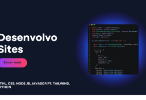 Eu vou criar um site profissional pra você