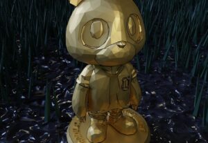 Eu vou criar um modelo 3D de um personagem/criatura