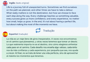 Eu vou traduzir seu texto ou artigo para 3 linguas diferente...