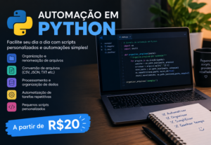 Eu vou fazer automações simples em Python