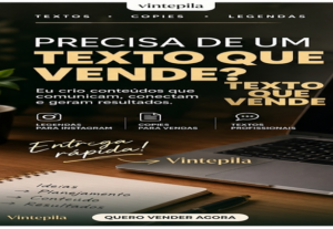 Eu vou Vou revisar e deixar seu texto mais profissional