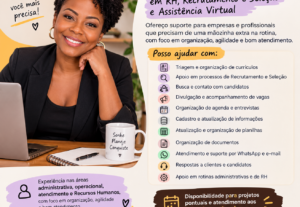 Eu vou ser sua assistente administrativa.