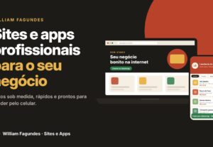 Eu vou criar o site ou app profissional do seu negócio