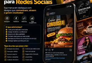 Eu vou fazer post para suas redes sociais