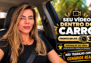 Eu vou fazer seu video no carro em até 3h