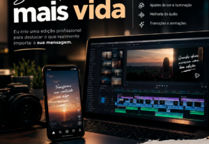 Eu vou Criar uma edição profissional para  o seu vídeo