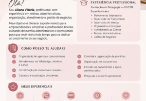 Eu vou Assistente Virtual | Marketing Digital