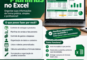 Eu vou Criar planilhas no Excel