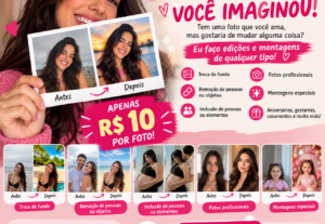 Eu vou criar editar qual foto pra vc