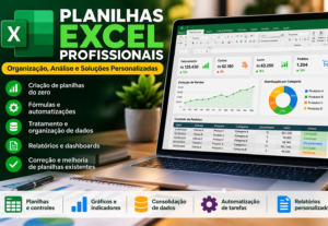 Eu vou criar planilhas Excel profissionais