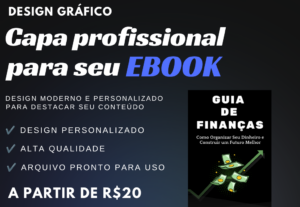Eu vou criar sua capa de eBook profissional